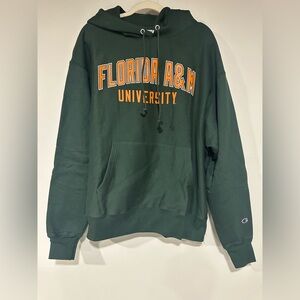 Florida A&M University Hoodie Mens XL Reverse Weave Champion Pullover Sweatshirt